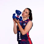 Peluche Fédération Française Volley Bleu