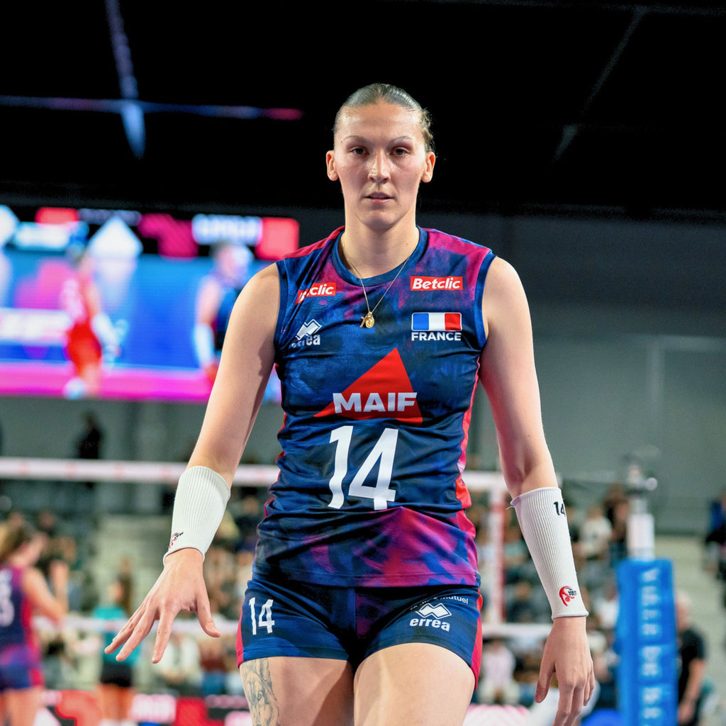 Maillot France Volley Domicile 26/27 Femme Bleu