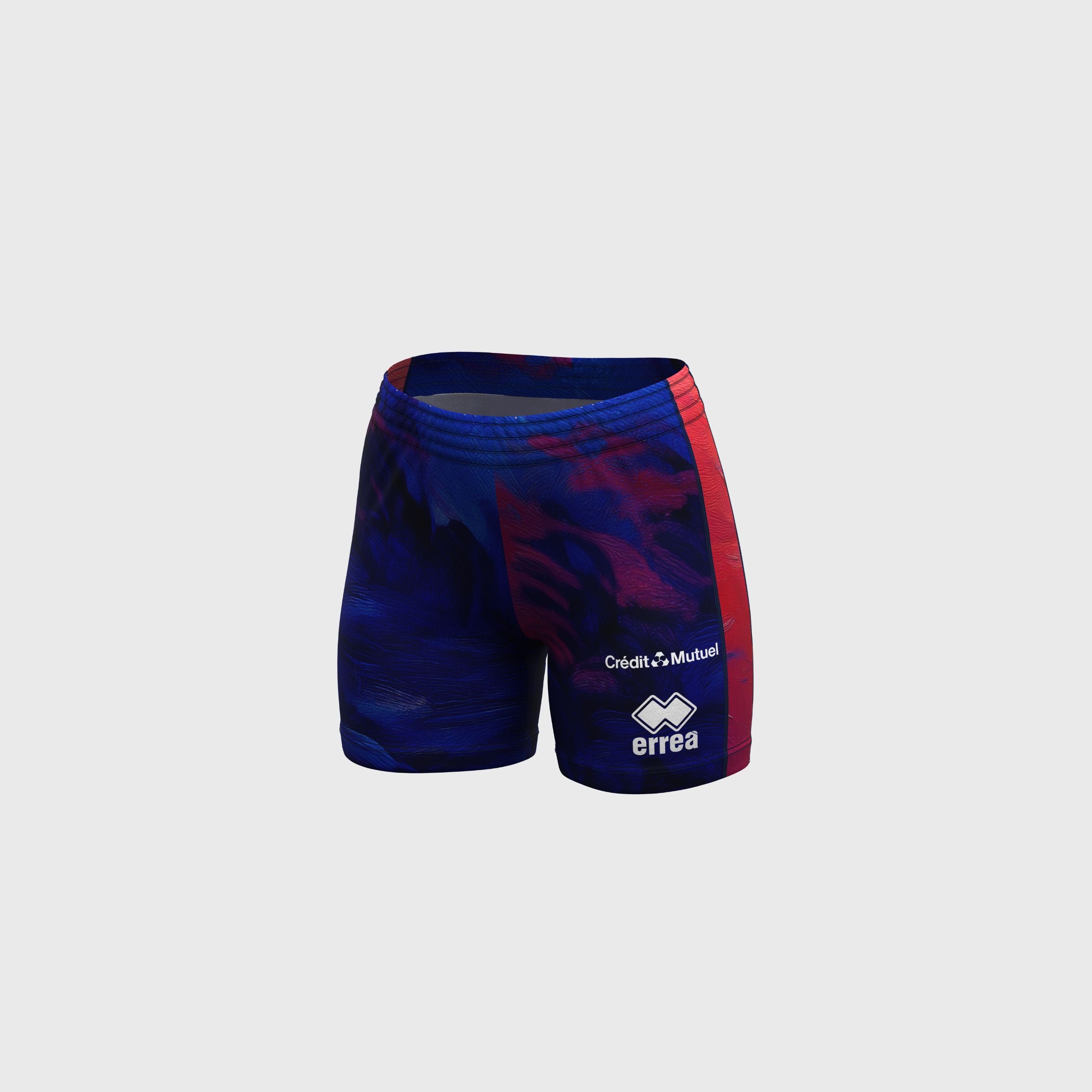Short France Volley Domicile 26/27 Femme Bleu