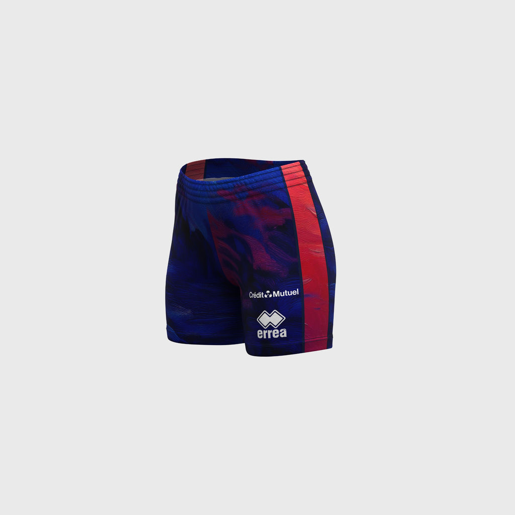 Short France Volley Domicile 26/27 Femme Bleu