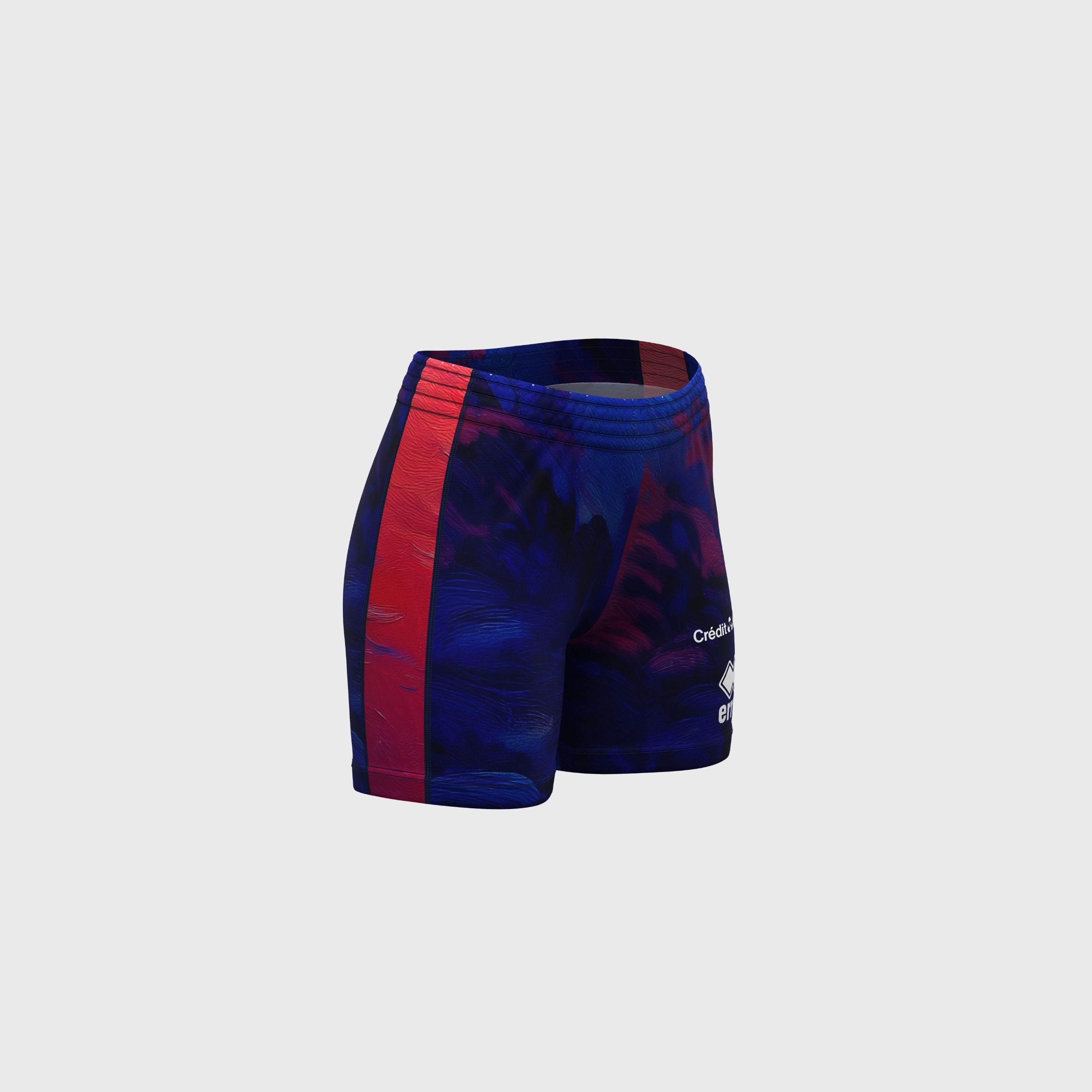 Short France Volley Domicile 26/27 Femme Bleu