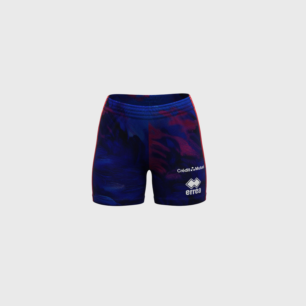 Short France Volley Domicile 26/27 Femme Bleu