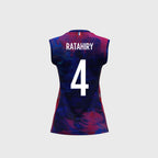 Maillot France Volley Domicile 26/27 Femme Bleu - Personnalisé