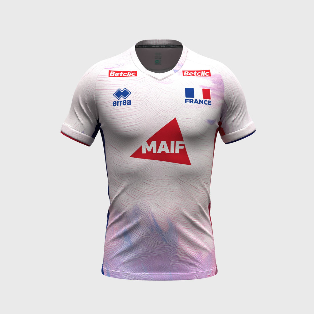 Maillot France Volley Extérieur 26/27 Homme Blanc