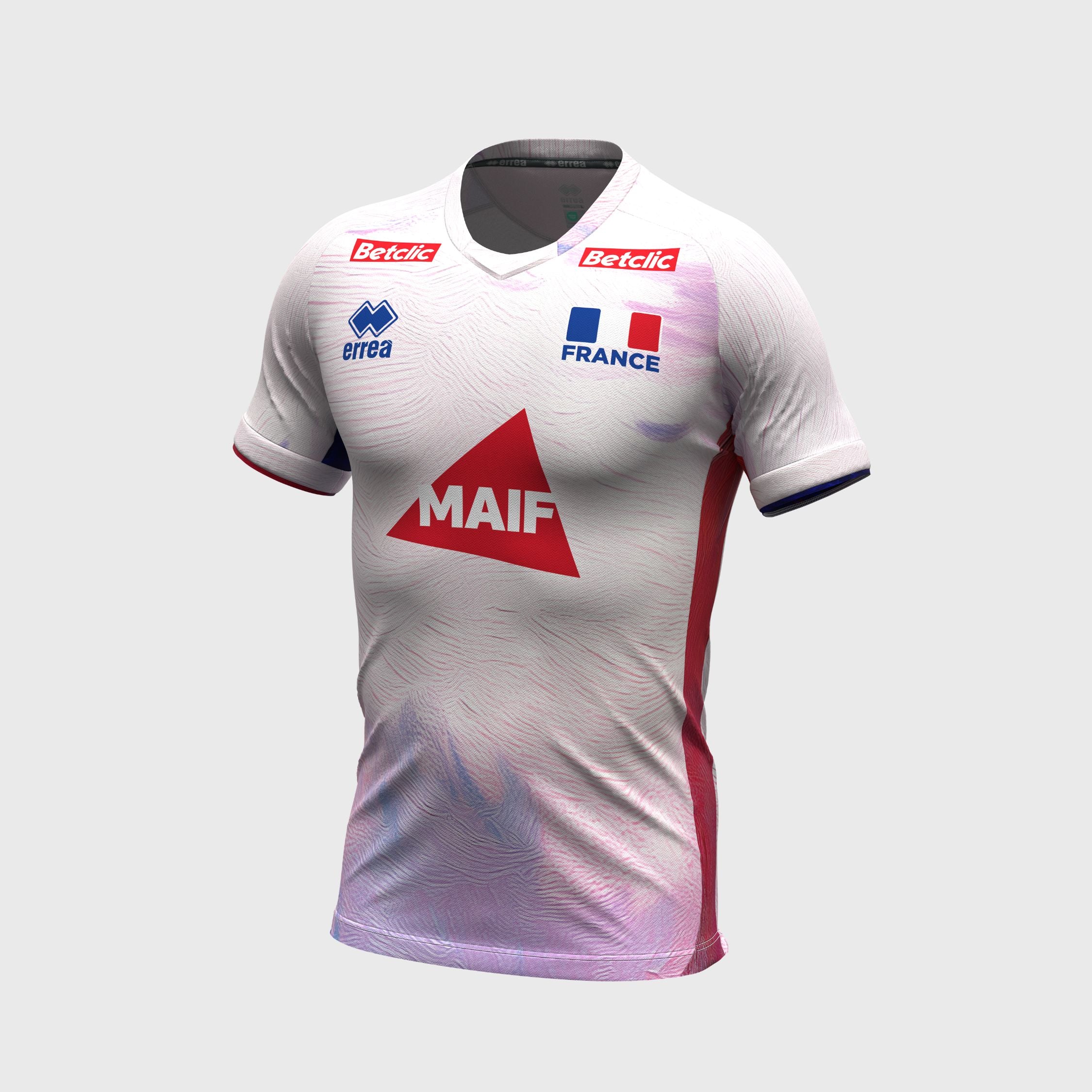Men's France Volleyball Away Jersey 26/27 White