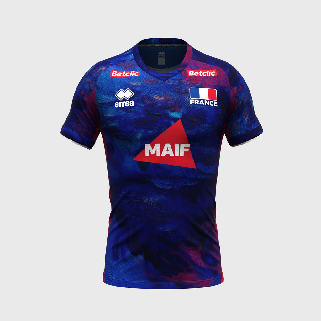 Maillot France Volley Domicile 26/27 Homme Bleu