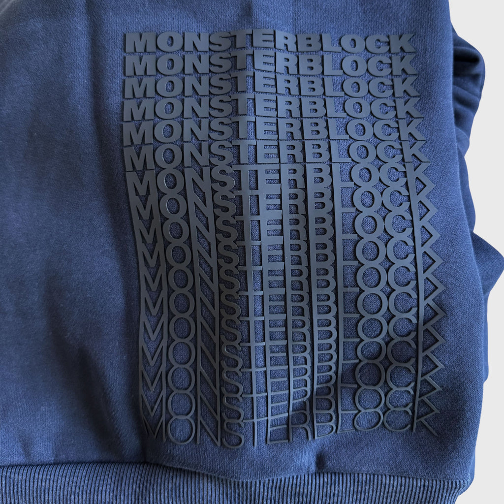 Sweat Fédération Française Volley Monsterblock Marine Mixte