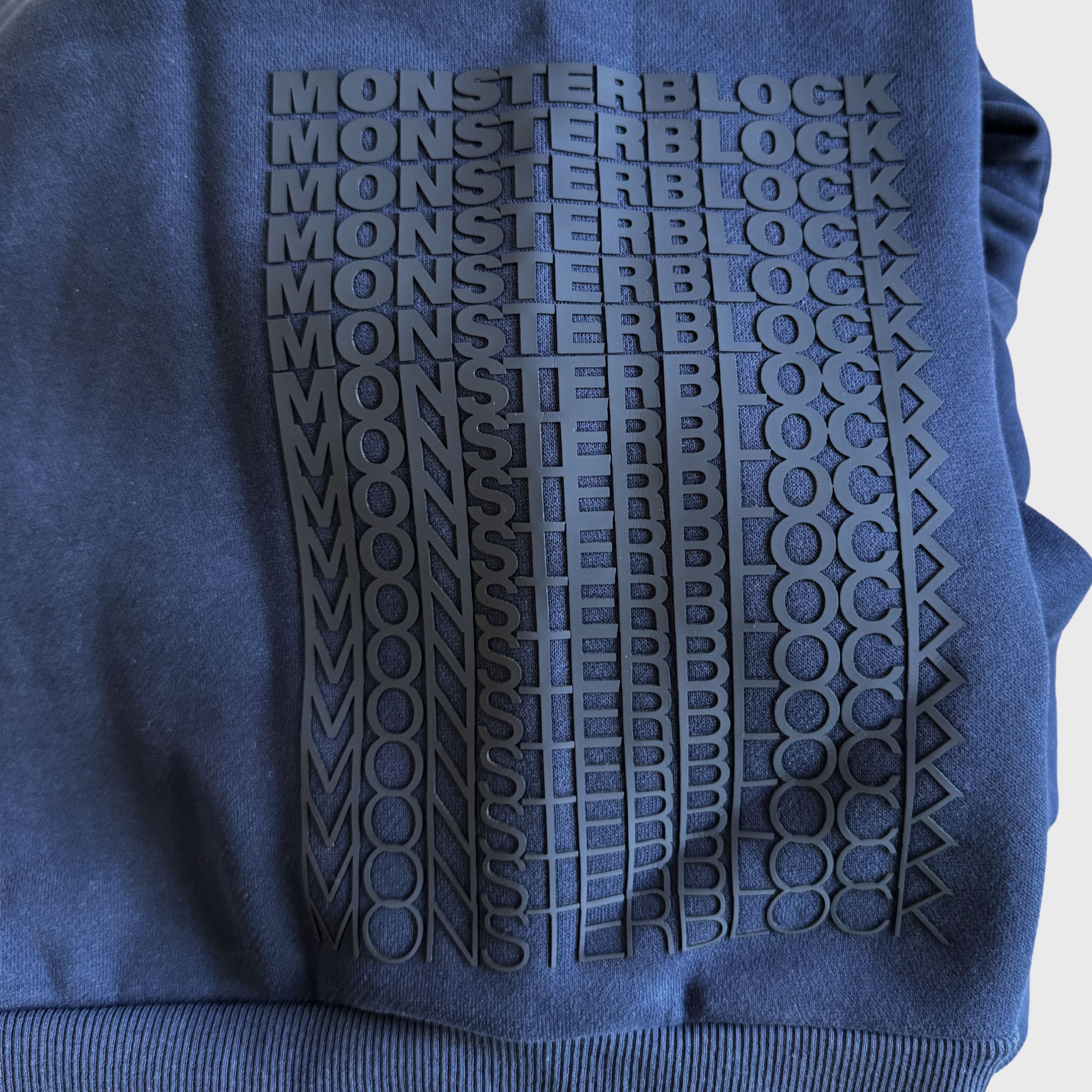 Sweat Fédération Française Volley Monsterblock Marine Mixte