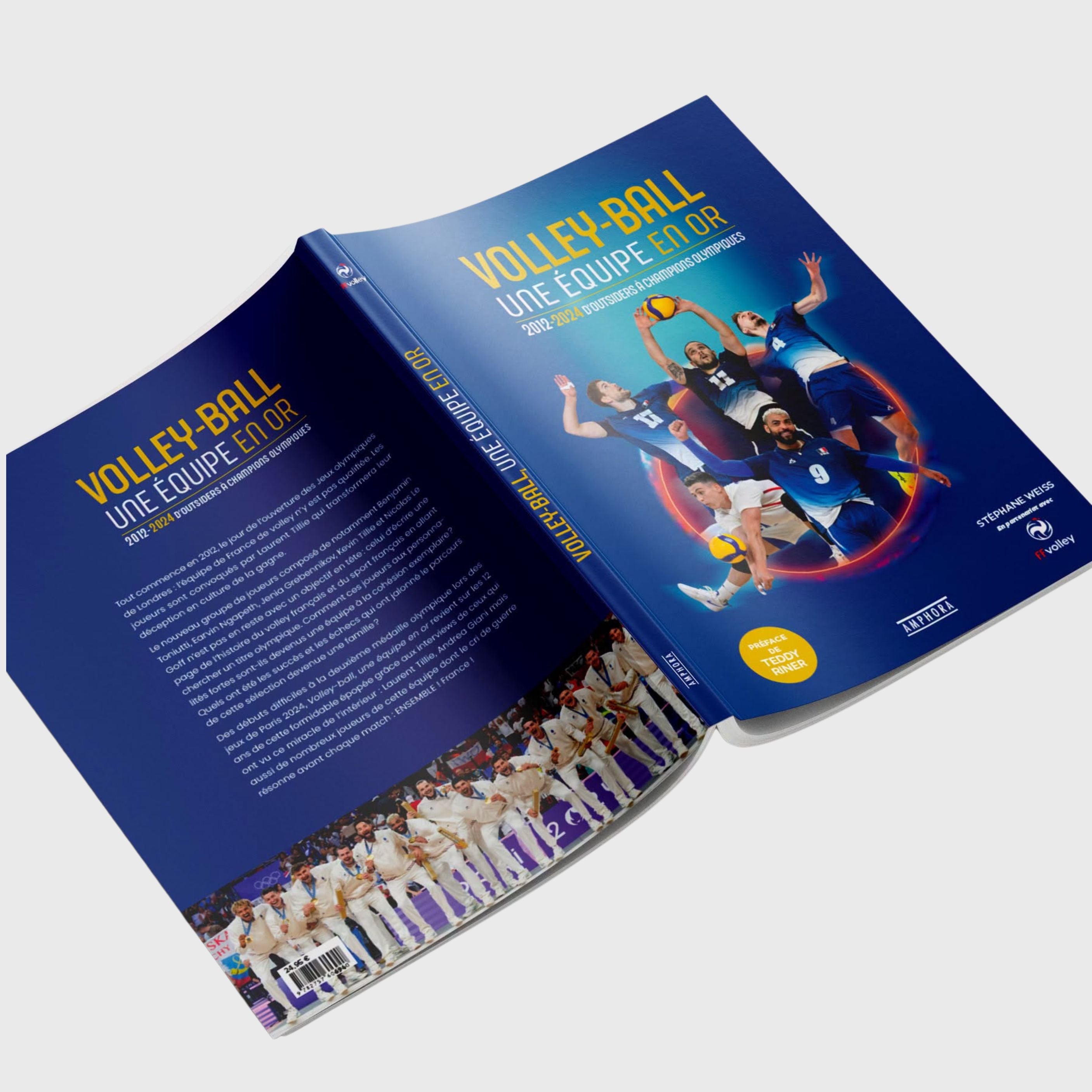 Livre "Volley-ball, une équipe en or"