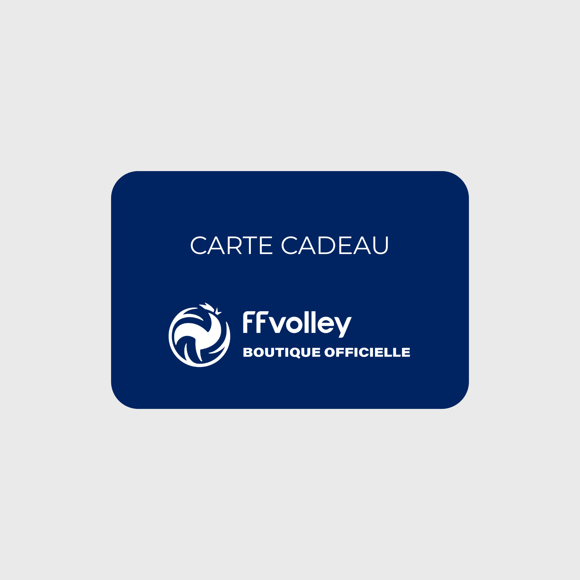 Carte-cadeau FFVolley