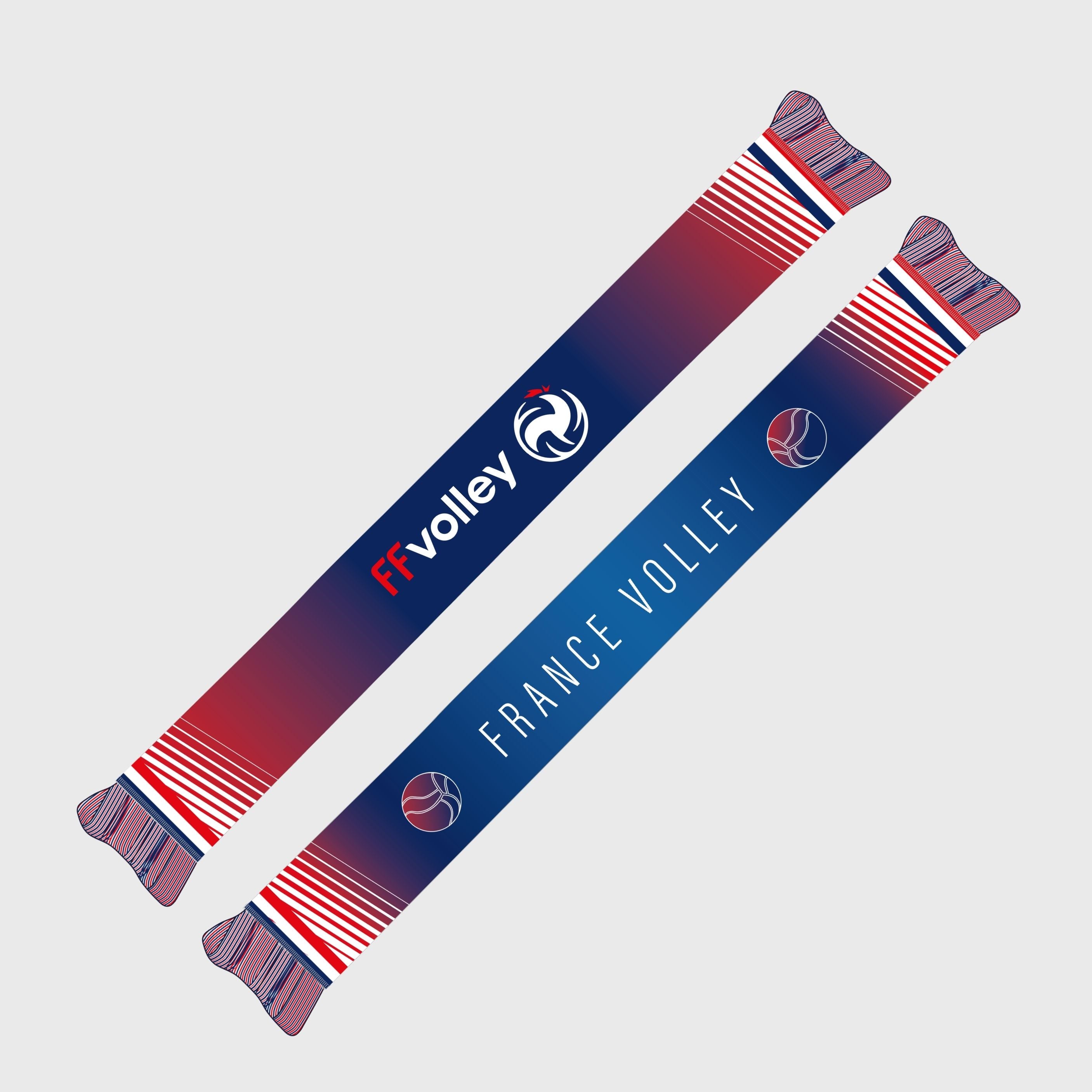 Echarpe Fédération Française Volley Tricolore