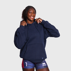 Sweat Fédération Française Volley Monsterblock Marine Mixte