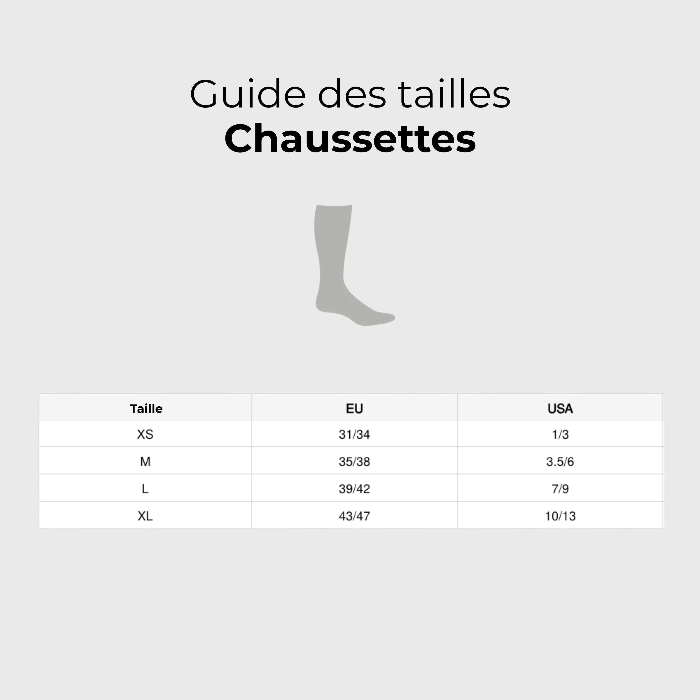 Chaussettes Fédération Française de Volley Arbitre Marine
