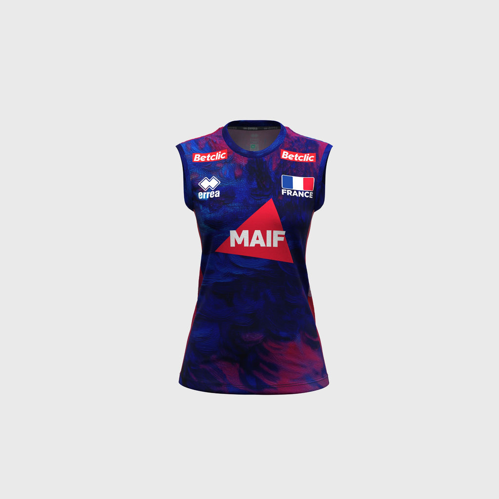 Maillot France Volley Domicile 26/27 Femme Bleu