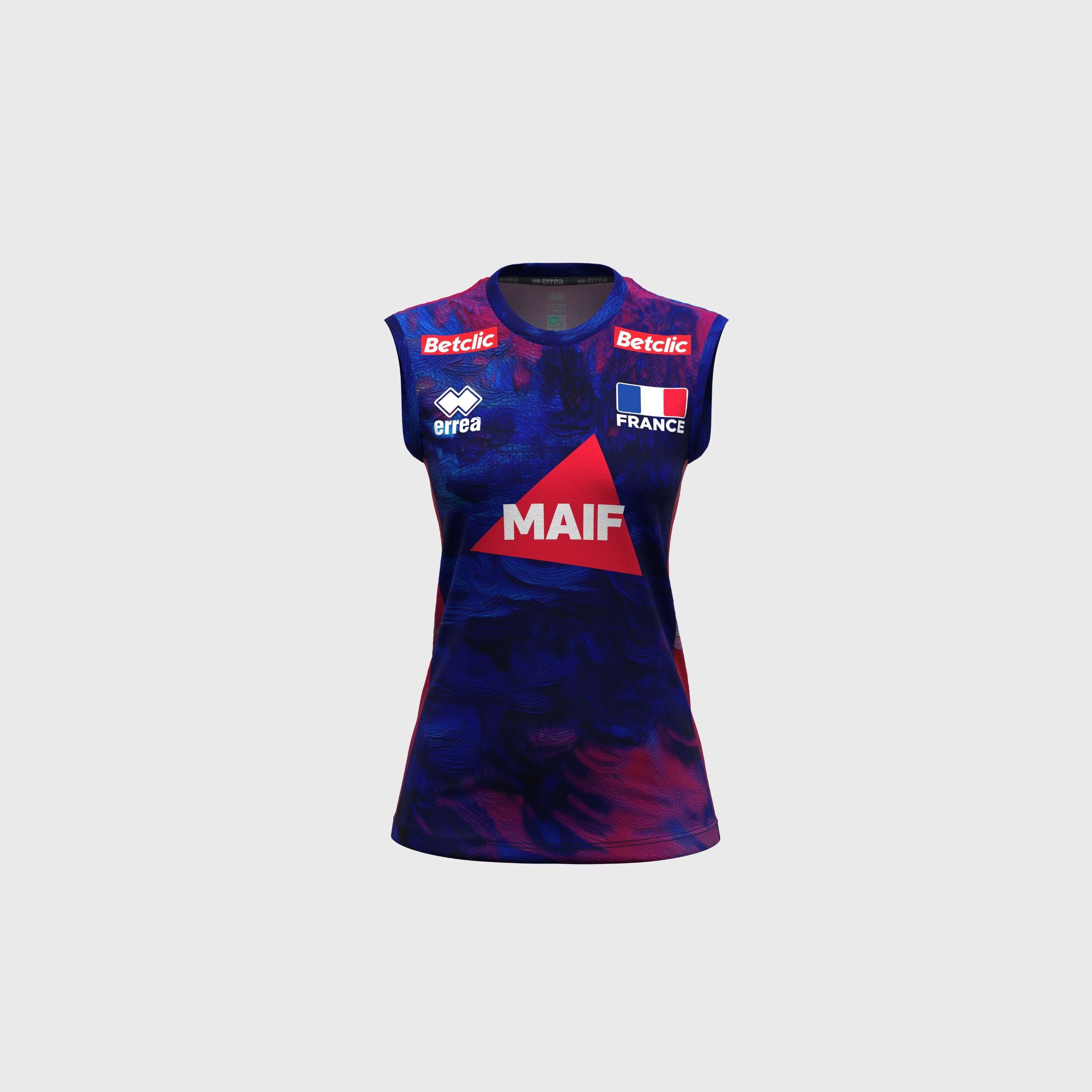 Maillot France Volley Domicile 26/27 Femme Bleu