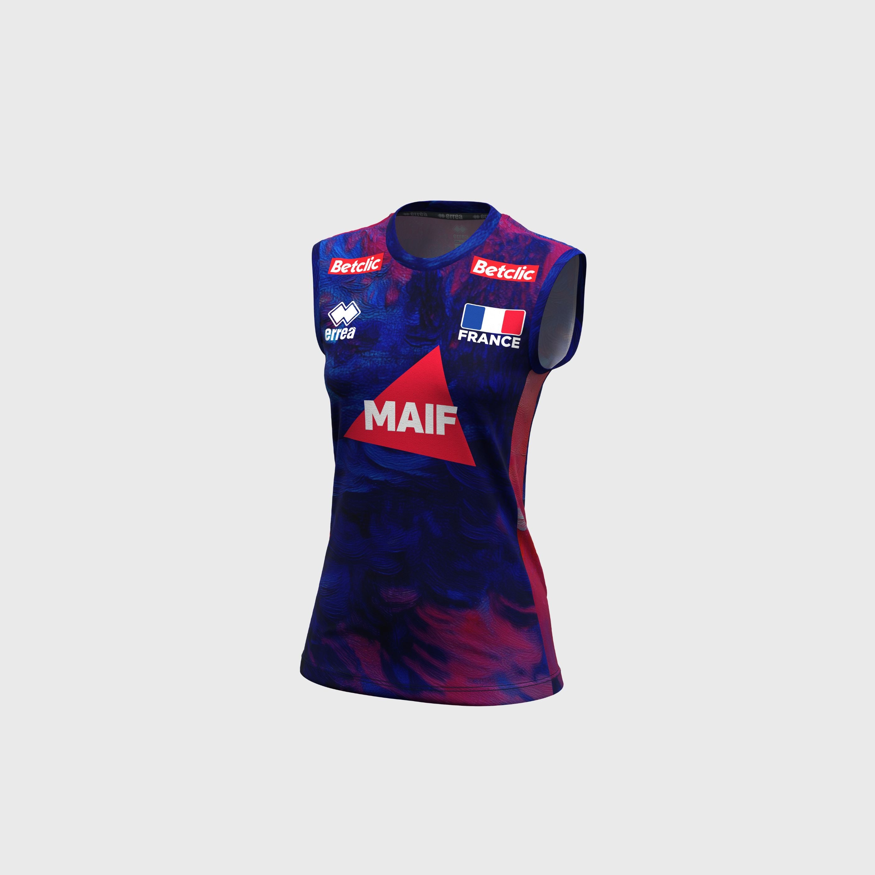 Maillot France Volley Domicile 26/27 Femme Bleu