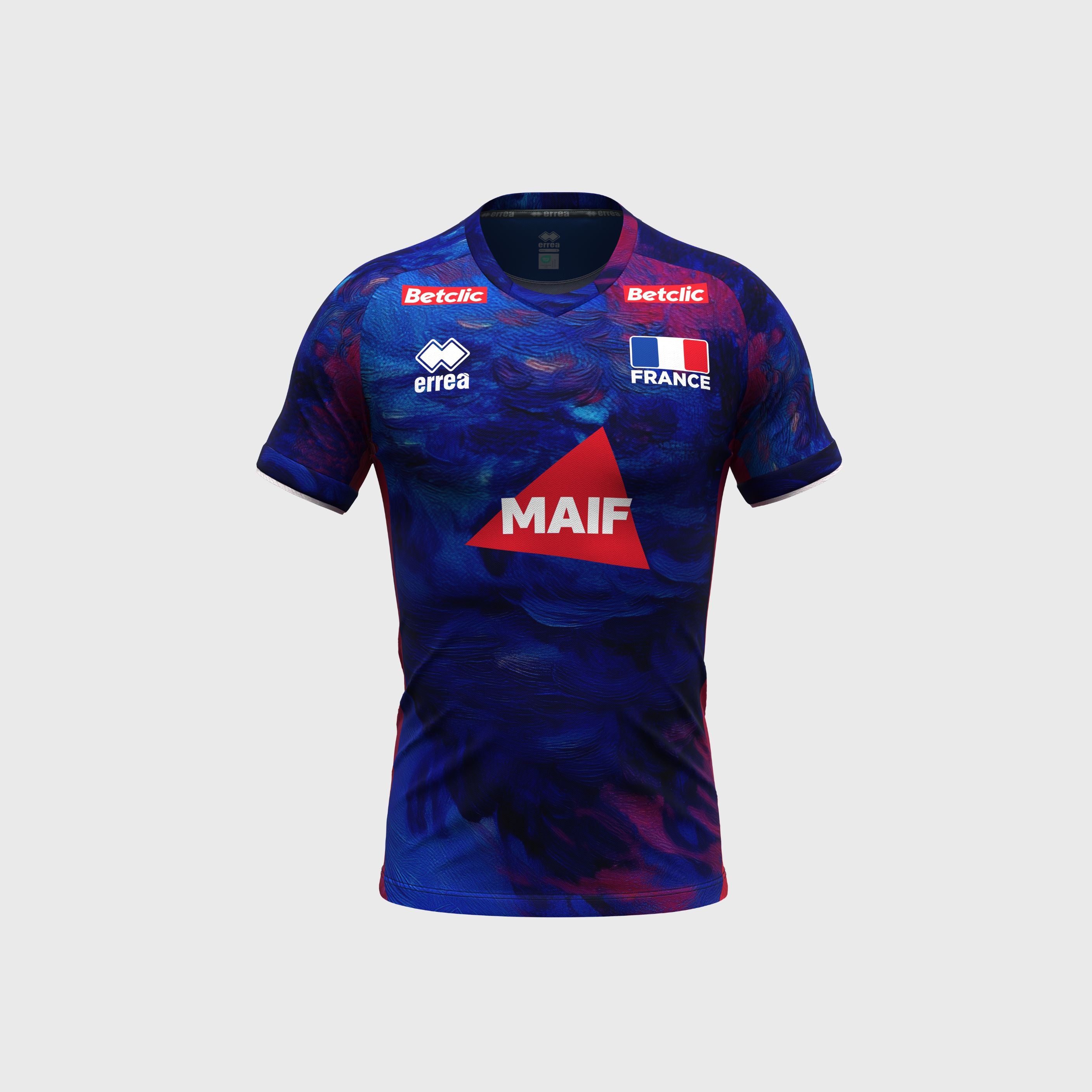 Maillot France Volley Domicile 26/27 Homme Bleu