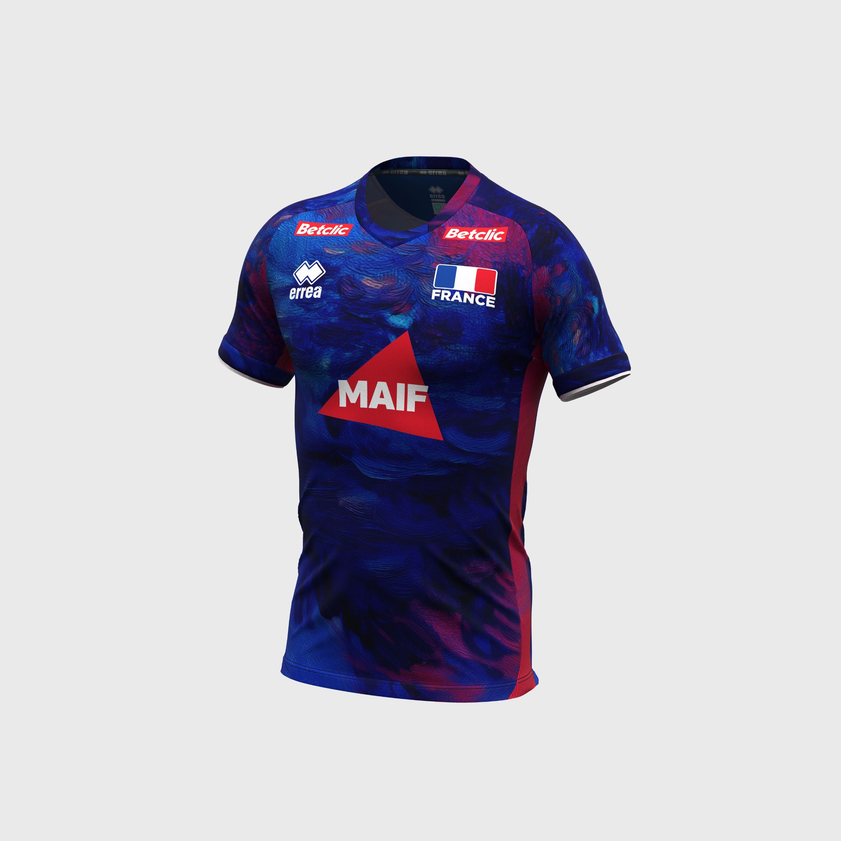 Maillot France Volley Domicile 26/27 Homme Bleu