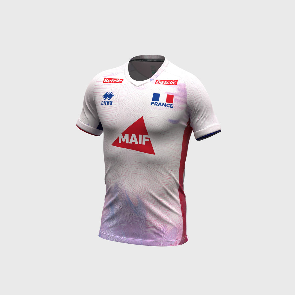 Maillot France Volley Extérieur 26/27 Homme Blanc