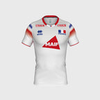 Maillot Match Fédération Française Volley Extérieur Blanc Homme