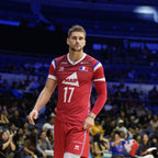 Maillot Match Fédération Française Volley Libero Rouge Homme