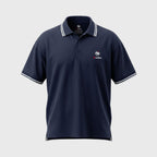 Polo Fédération Française Volley Logo Marine Mixte