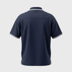 Polo Fédération Française Volley Logo Marine Mixte