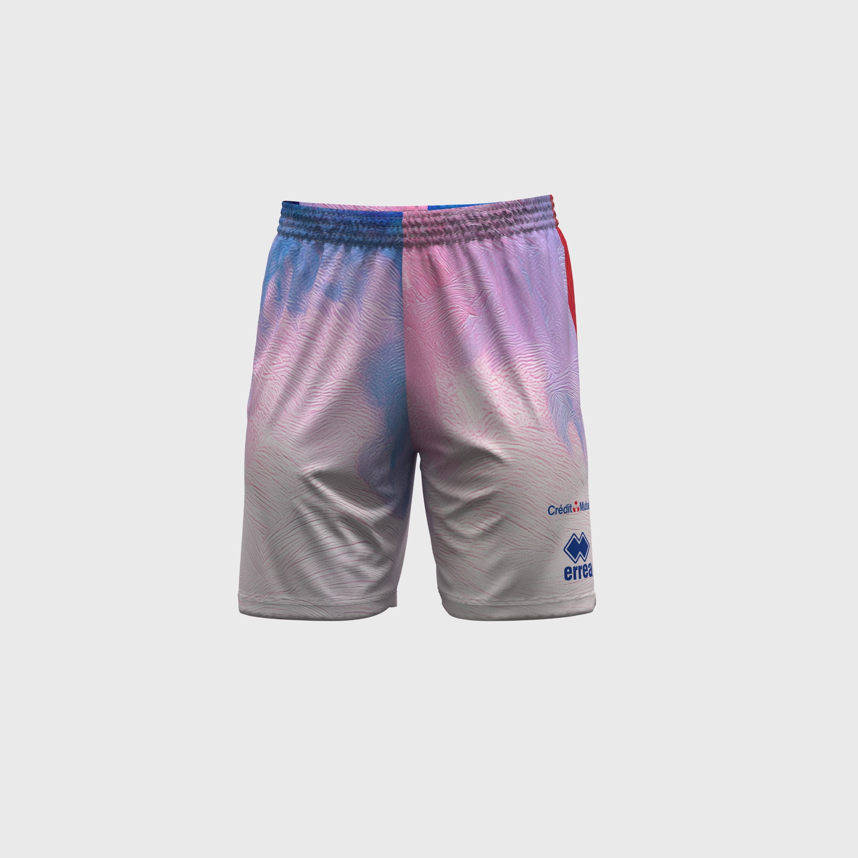 Short France Volley Extérieur 26/27 Homme Blanc