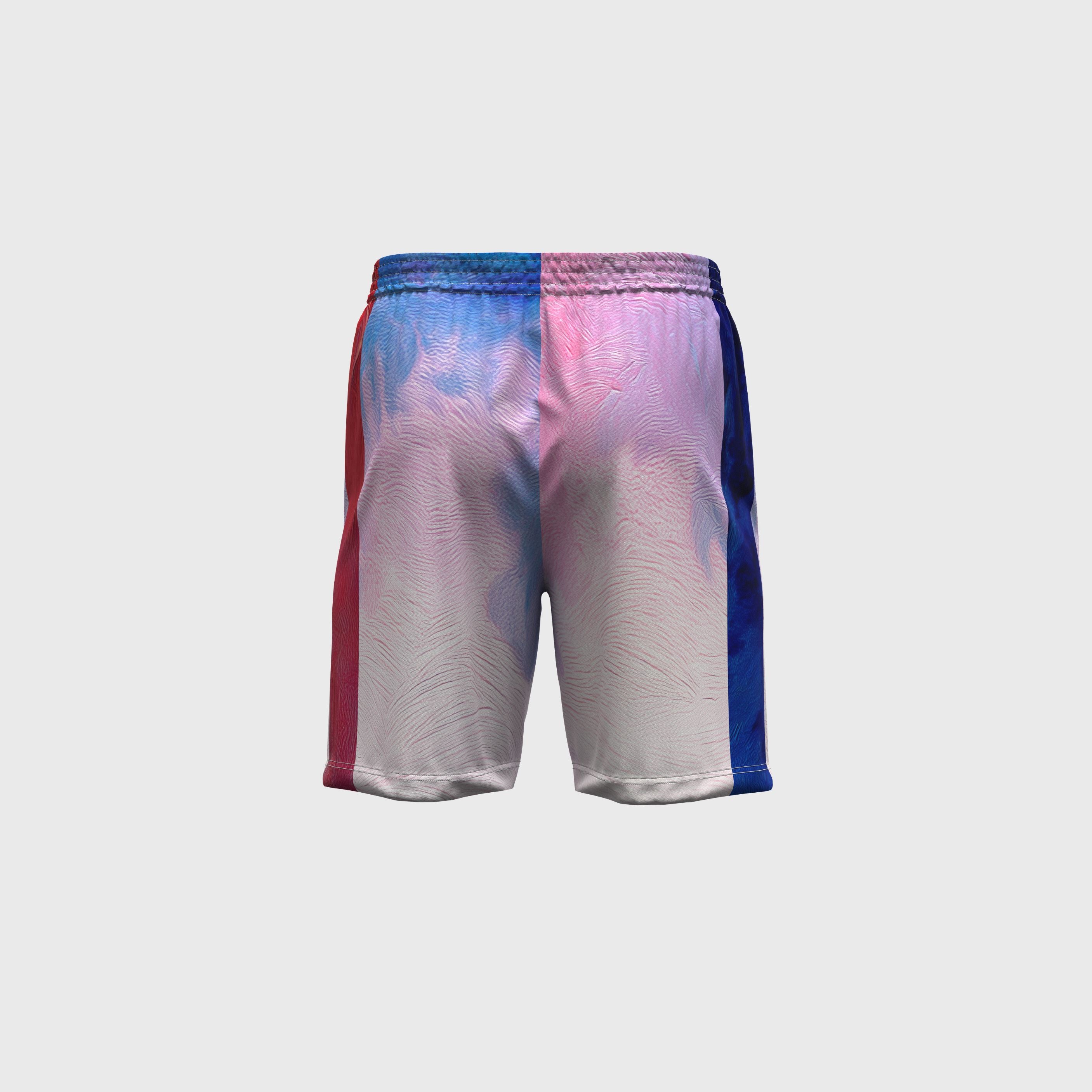 Short France Volley Extérieur 26/27 Homme Blanc