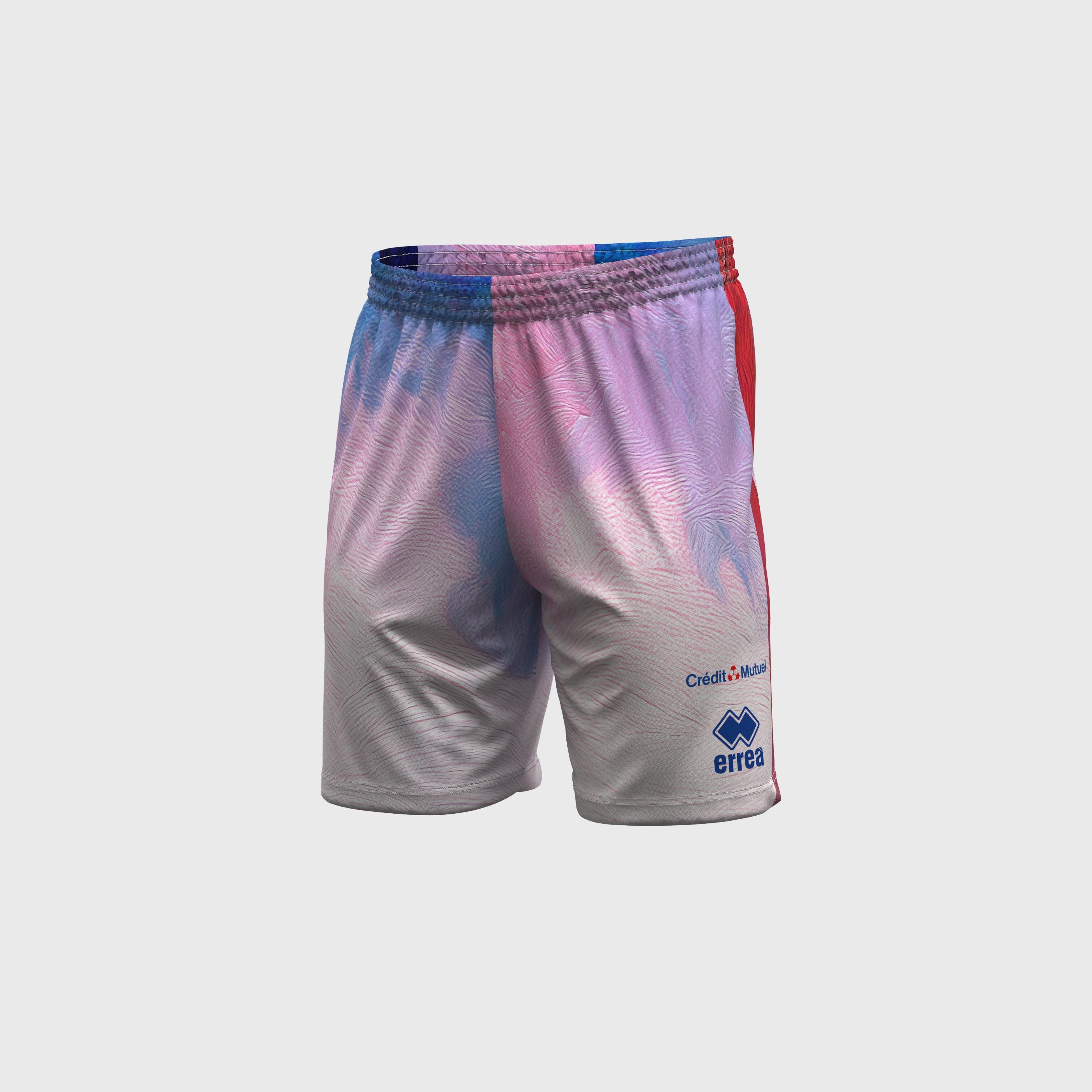 Short France Volley Extérieur 26/27 Homme Blanc