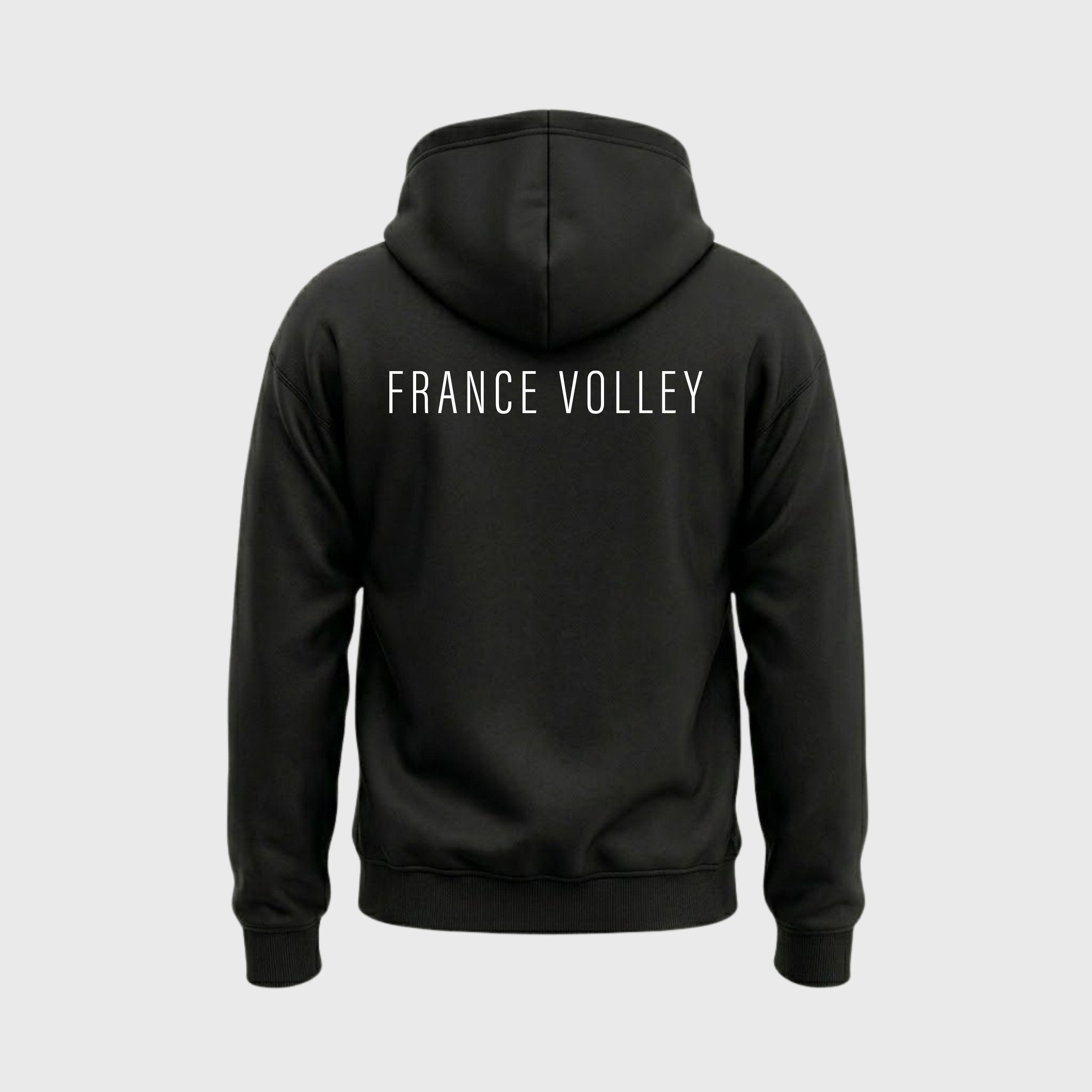 Sweat Fédération Française Volley Elément Noir Mixte