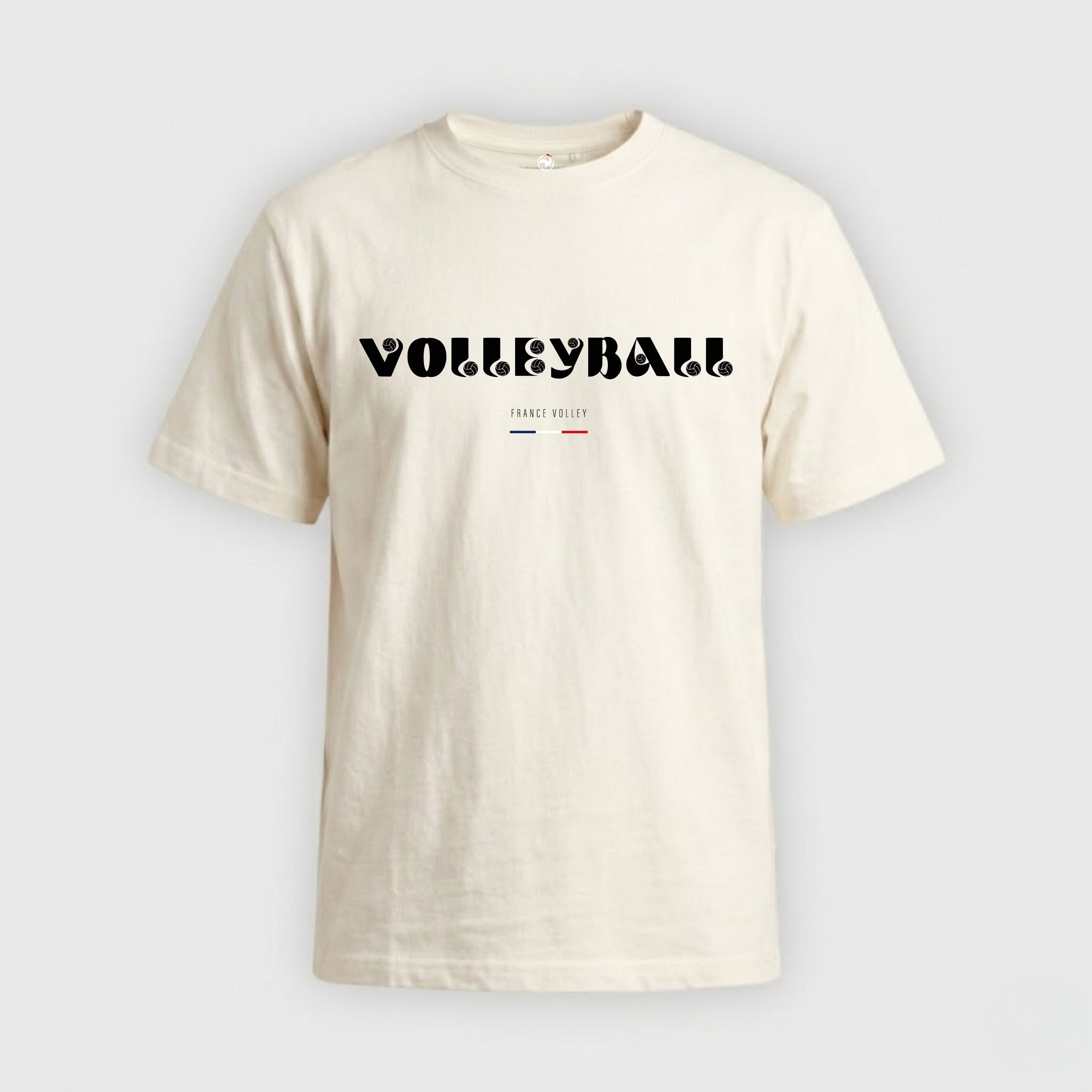 T-shirt Fédération Française Volley French Touch Beige Mixte
