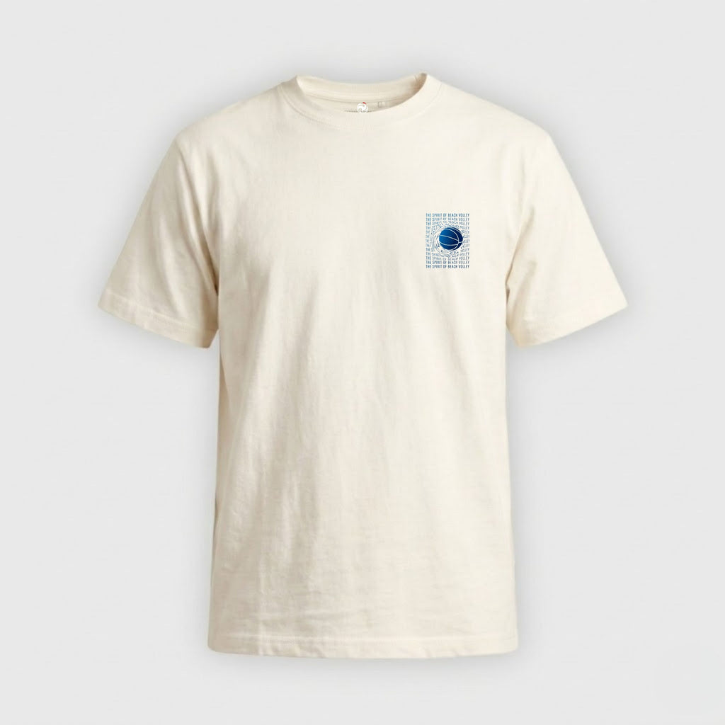 T-shirt Fédération Française Volley Sun of Beach Beige Mixte