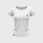 T-shirt Femme Fédération Française Volley Volleyeuse Blanc