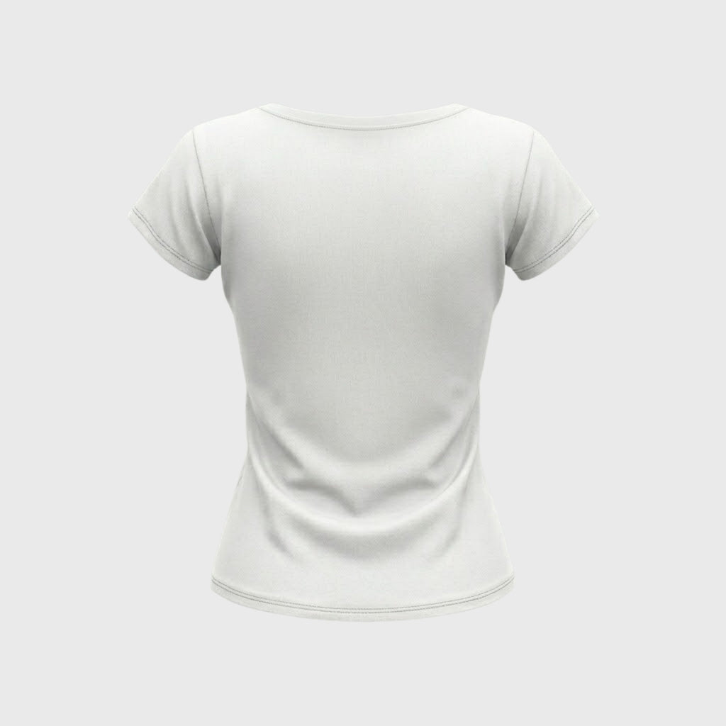 T-shirt Femme Fédération Française Volley Volleyeuse Blanc