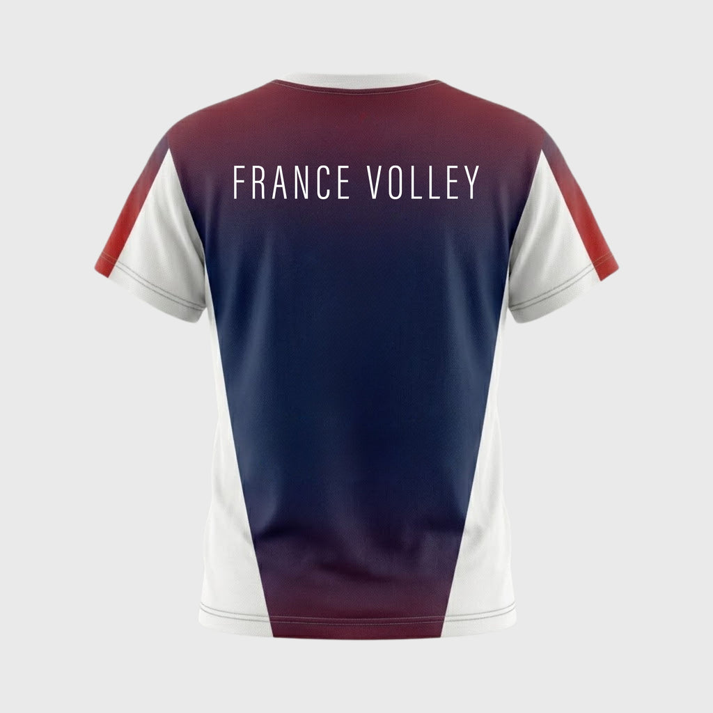 T-shirt Sport Fédération Française Volley Gradient Mixte